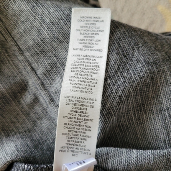 Chico's Animal Print Leopard Full Zip Bomber Jacket Coat - Picture 9 of 10